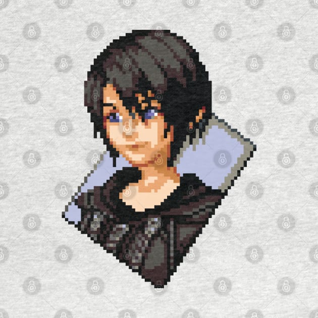 Organization XIII Xion Pixel Art by inotyler